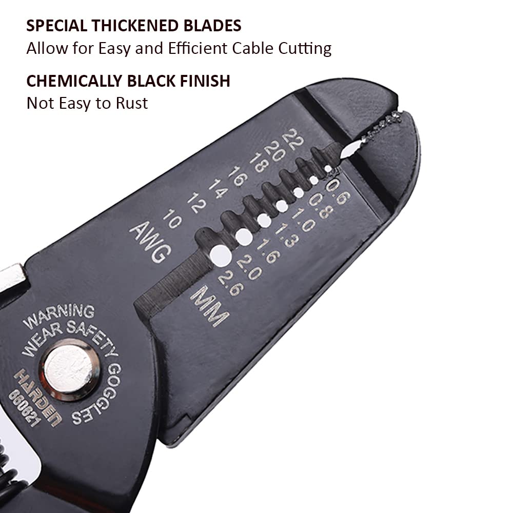Pelacables 7" 10/22AWG Harden