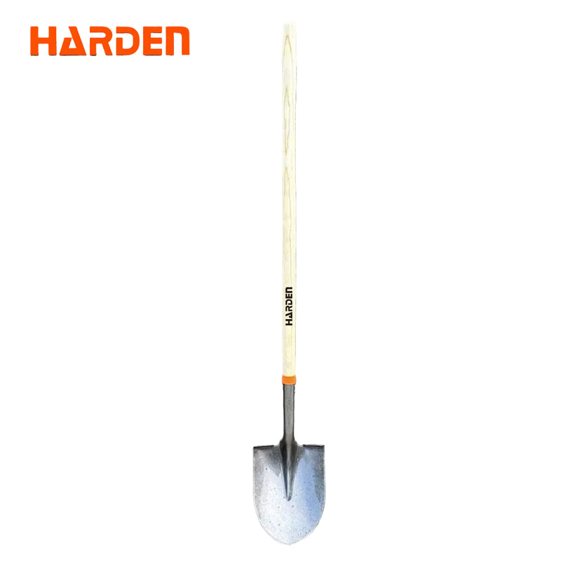 PALA PUNTA HUEVO MANGO LARGO MADERA