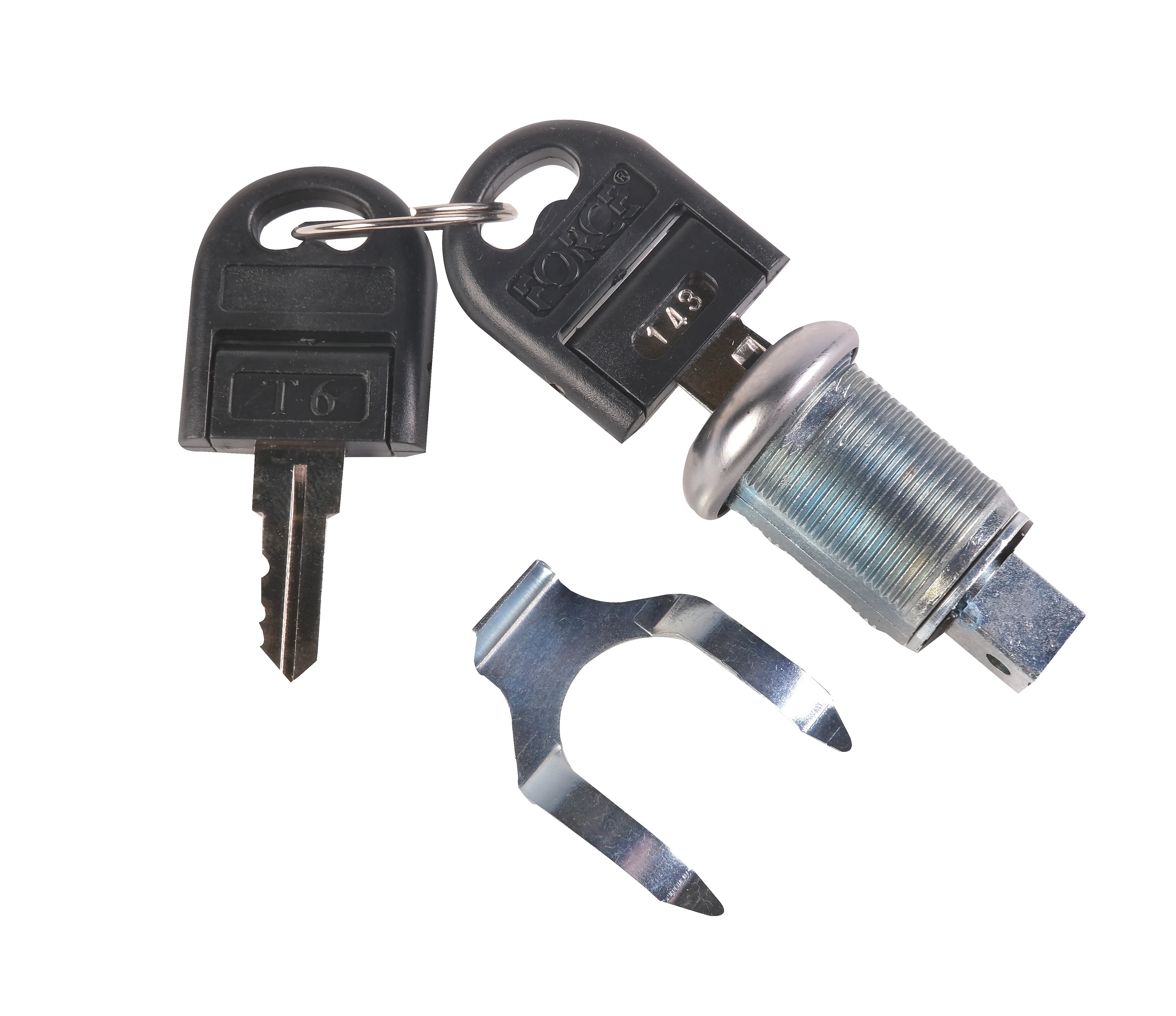 Cilindro c/2 llaves p/cerradura muebles (102170lk) - FORCE