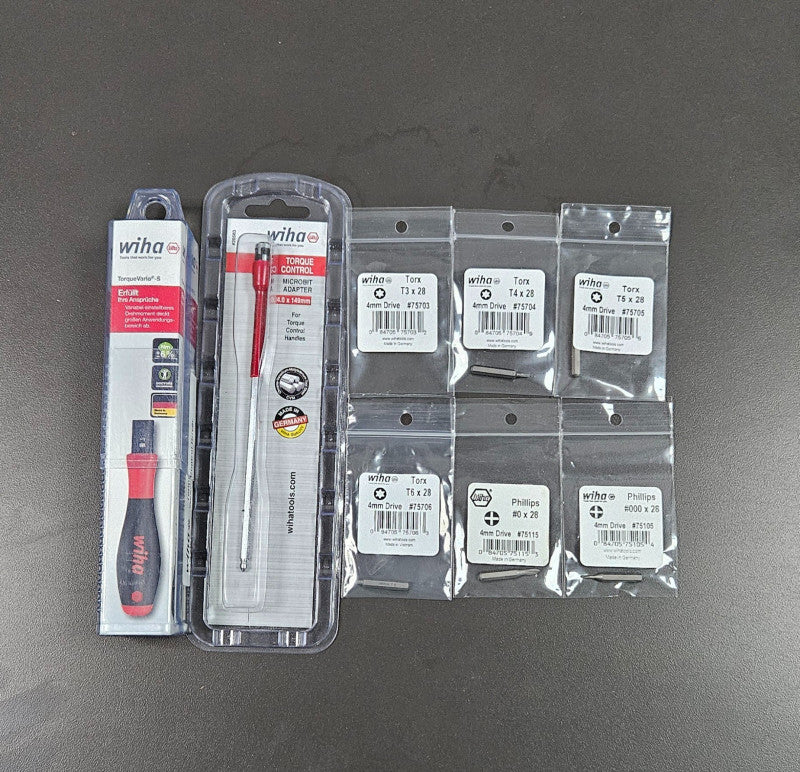 Kit control de Torque Wiha 0.4 a 1 Nm