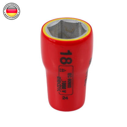 Dado 3/8" 1000V aislado WETEC