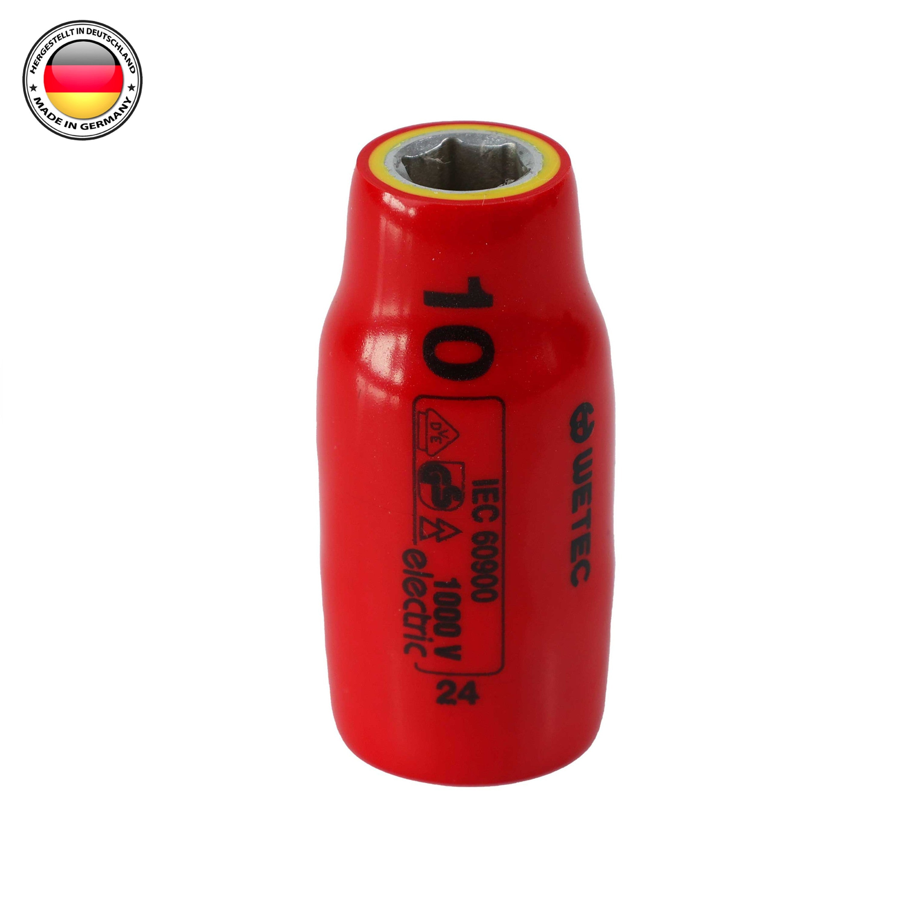 Dado hexagonal 1/2" 1000V aislado WETEC