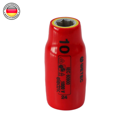 Dado hexagonal 1/2" 1000V aislado WETEC