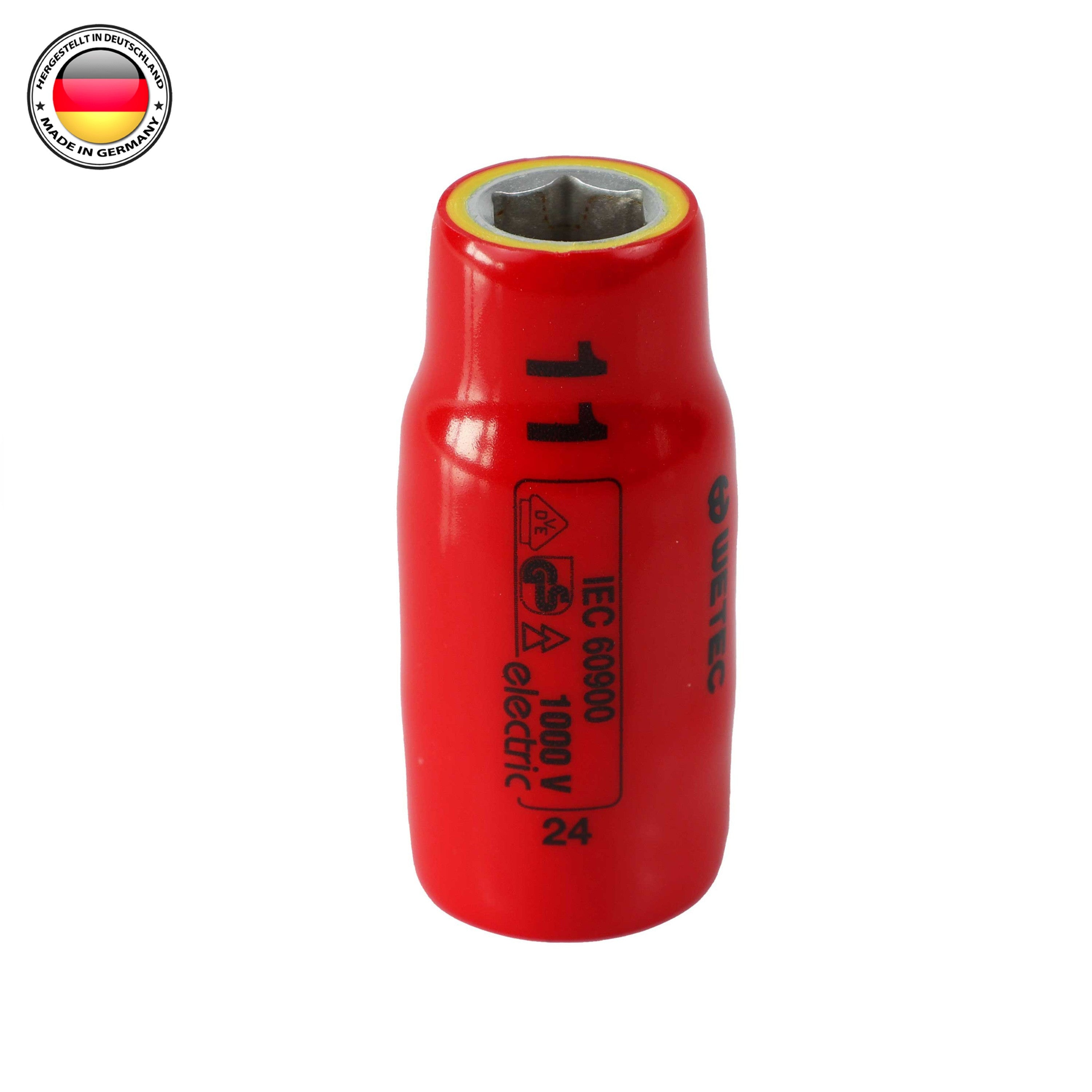 Dado hexagonal 1/2" 1000V aislado WETEC