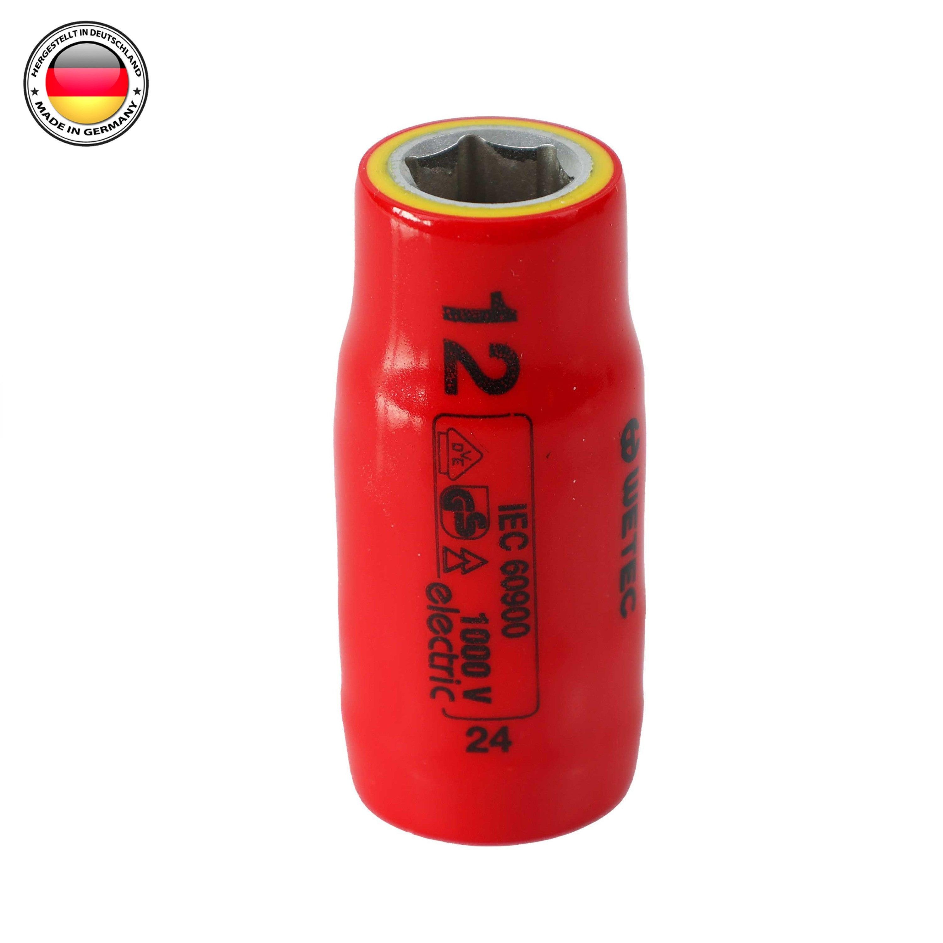 Dado hexagonal 1/2" 1000V aislado WETEC