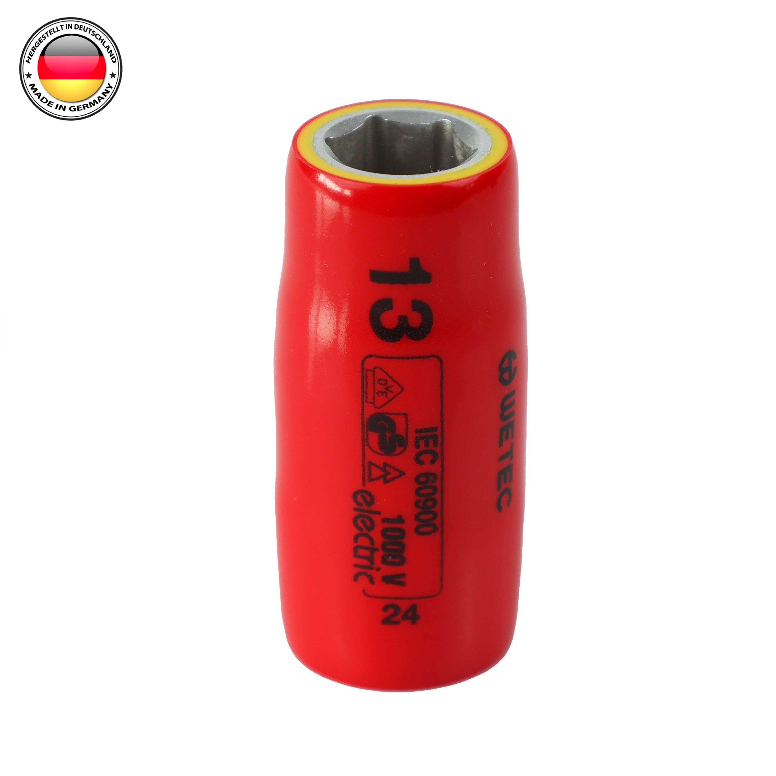 Dado hexagonal 1/2" 1000V aislado WETEC