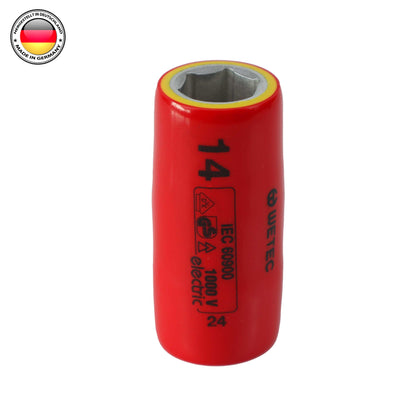 Dado hexagonal 1/2" 1000V aislado WETEC