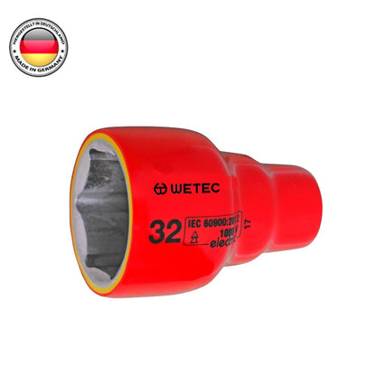 Dado hexagonal 1/2" 1000V aislado WETEC