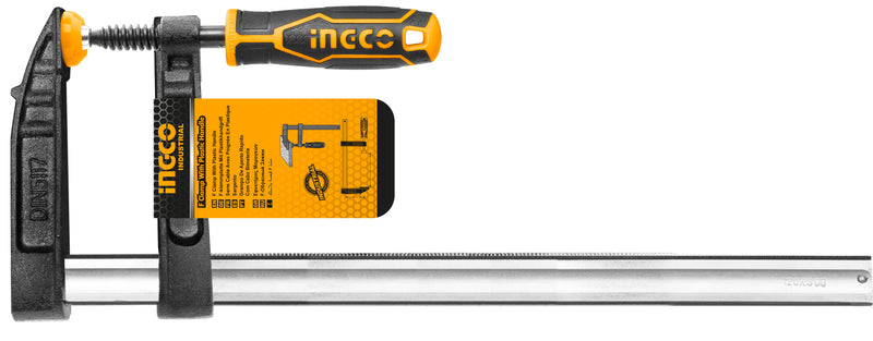 PRENSA CARPINTERO INGCO T/SARGENTO 1000 X 140 MM # HFC021404