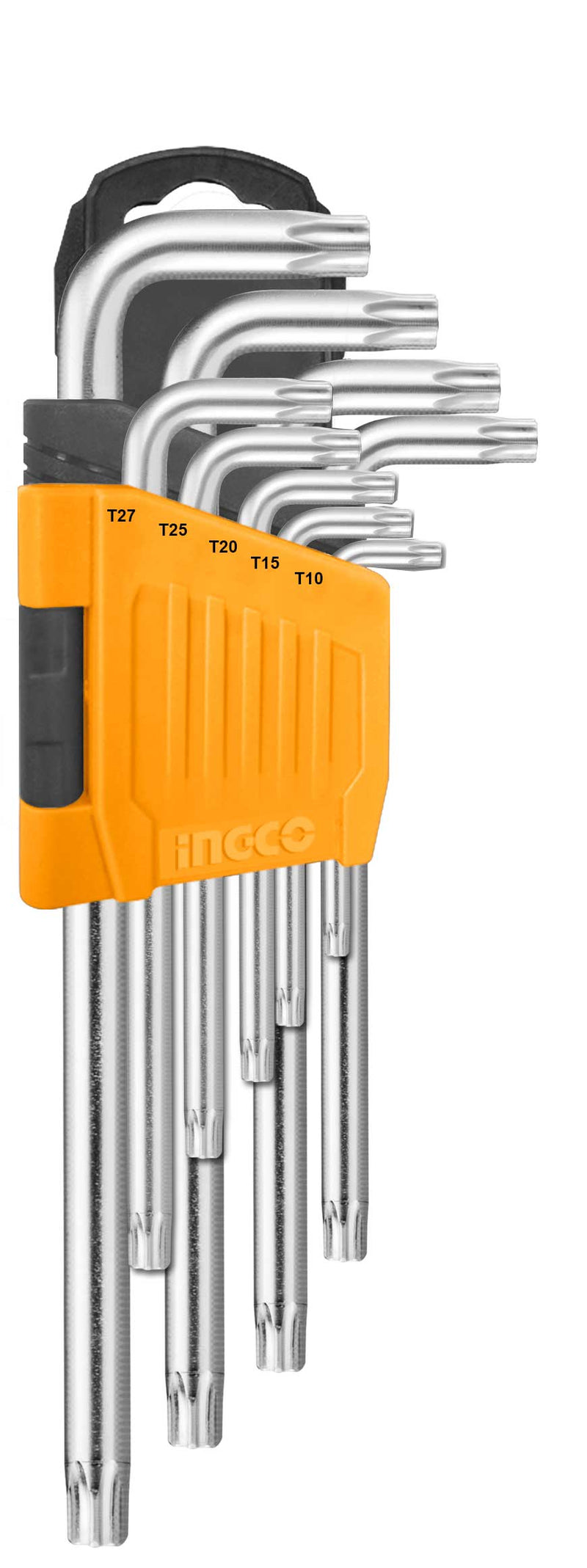 LLAVE ALLEN INGCO CROMADA PTA.TORX  JGO. 9 PIEZAS # HHK13091