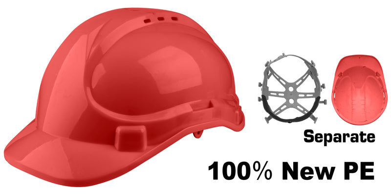 CASCO INGCO DE SEGURIDAD  ROJO # HSH210