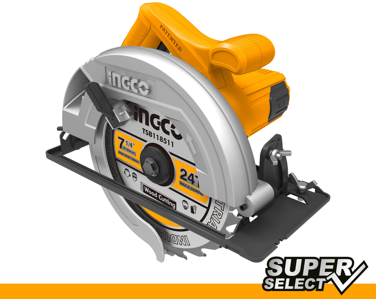 SIERRA CIRCULAR INGCO 7.1/4" 1.400W  #CS18538 (C)