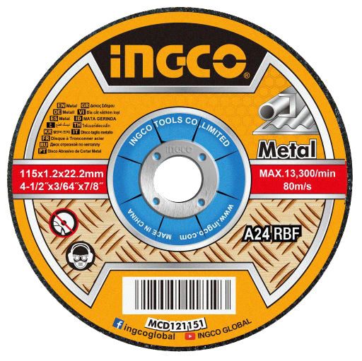DISCO CORTAR INGCO METAL  4.1/2