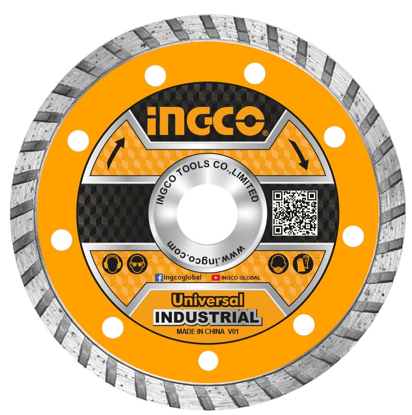 DISCO DIAMANTE TURBO INGCO  230 MM # DMD032301