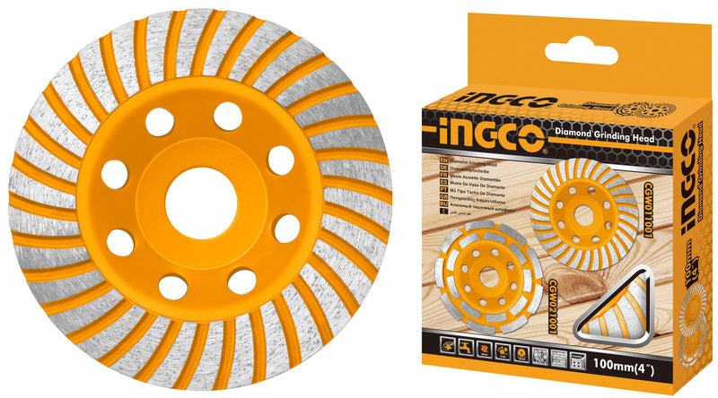 DISCO DESBASTE SEGMENTADO INGCO TURBO 150 MM # CGW011501