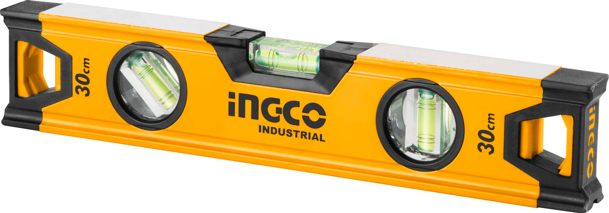 NIVEL INGCO ALUMINIO INDUSTRIAL 30  CM. TRES AGUAS  # HSL08030
