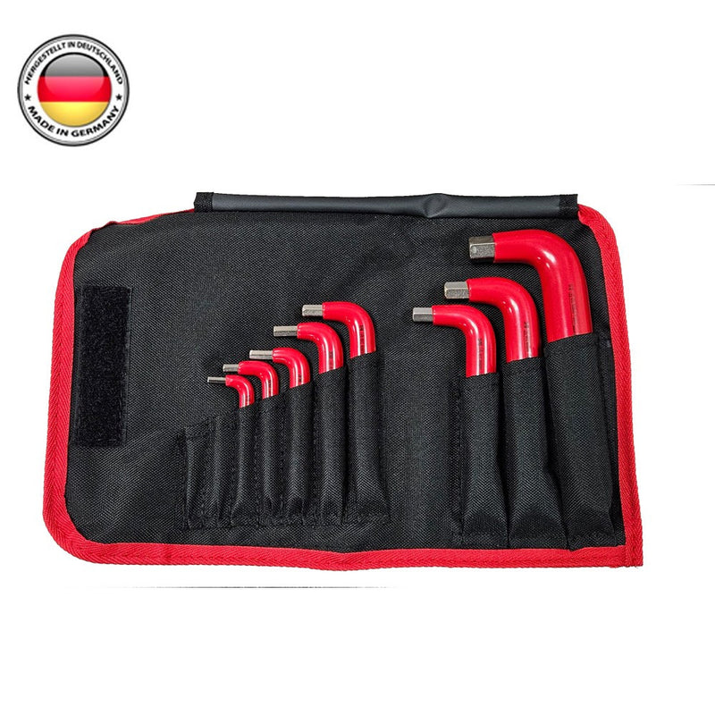 SET DE 8 LLAVES ALLEN AISLADAS A 1000V EN L. 1/8