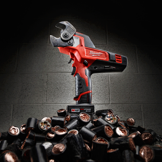 CORTACABLES 600MCM CU/AL 2 VEL BATERIA M12 (2472-21XC) MILWAUKEE