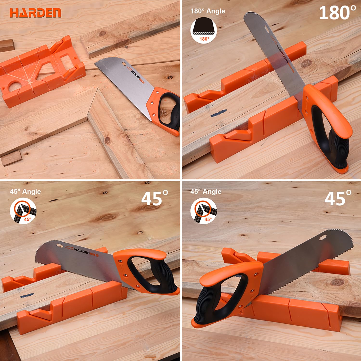 Serrucho con base ingleteadora 12" Harden