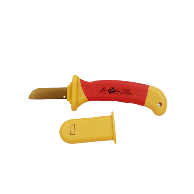 Cuchillo pelacables recto 50x180mm aislado 1000V X-spark