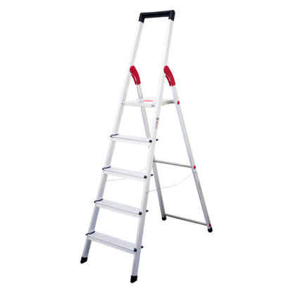 ESCALERA ALUMINIO TIJERA 5 PELDA OS MAGNA