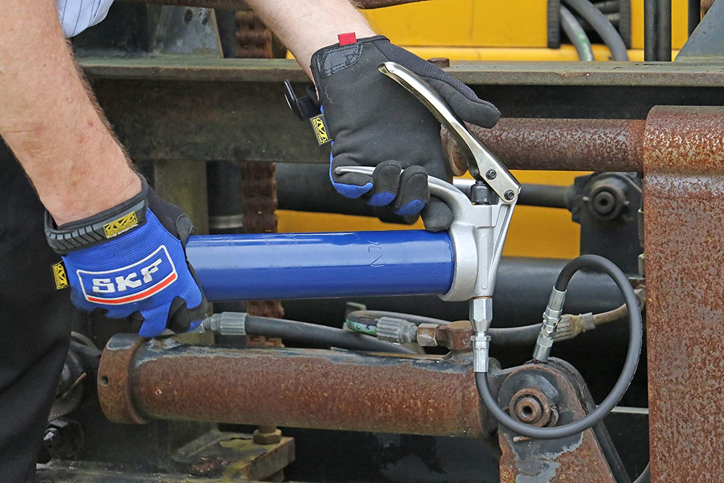 lincoln lubrication pistola de grasa titular grasa aguja de la boquilla y acoplador azul