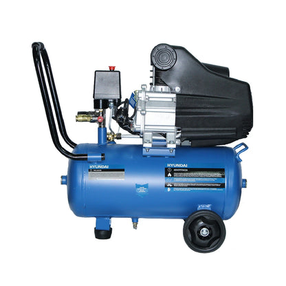 Compresor Hyundai Monofásico 2HP 24L 115psi Directo