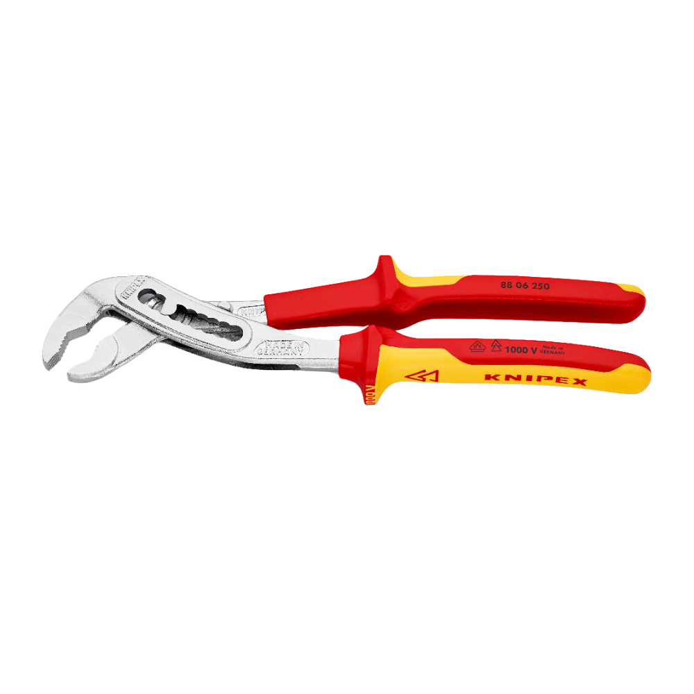 Alicate pico loro 10" mango aislado VDE 1000V Alligator Knipex