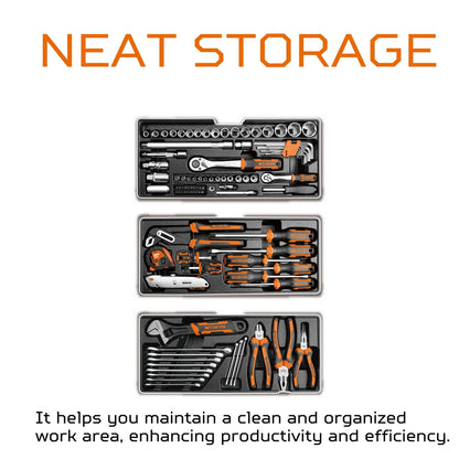 Caja de Herramientas con 98 Piezas (901098) Wokin