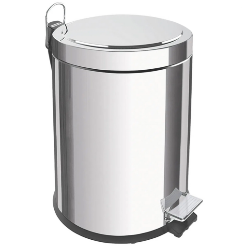 BASURERO PEDAL 5L ACERO INOX TRAMONTINA