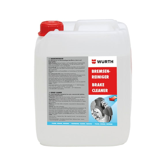LIMPIADOR FRENOS BIDON 5 L - WURTH