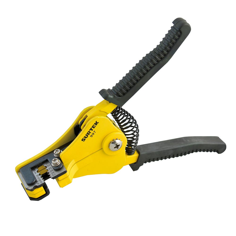 "Pinza pelacable 8-22AWG 7"" aut" (TWS-997) - URREA