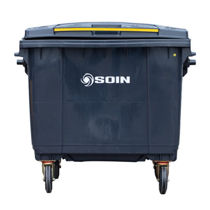 CONTENEDOR DE BASURA CON RUEDAS GRIS 660 LTS.