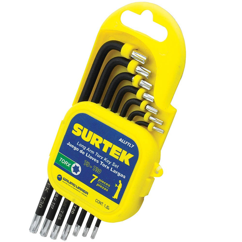 Jgo llaves hex L torx lga 7pz (TWS-ALLFTL7) - URREA
