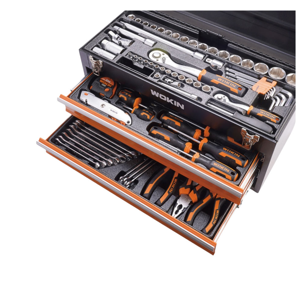 Caja de Herramientas con 98 Piezas (901098) Wokin