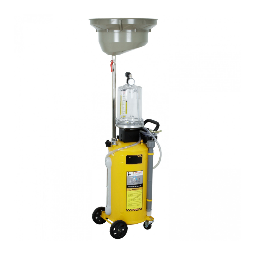 RECOGEDOR y ASPIRADOR ACEITE USADO 70 Lts HC-2197 -  AUTOMOTRIZ