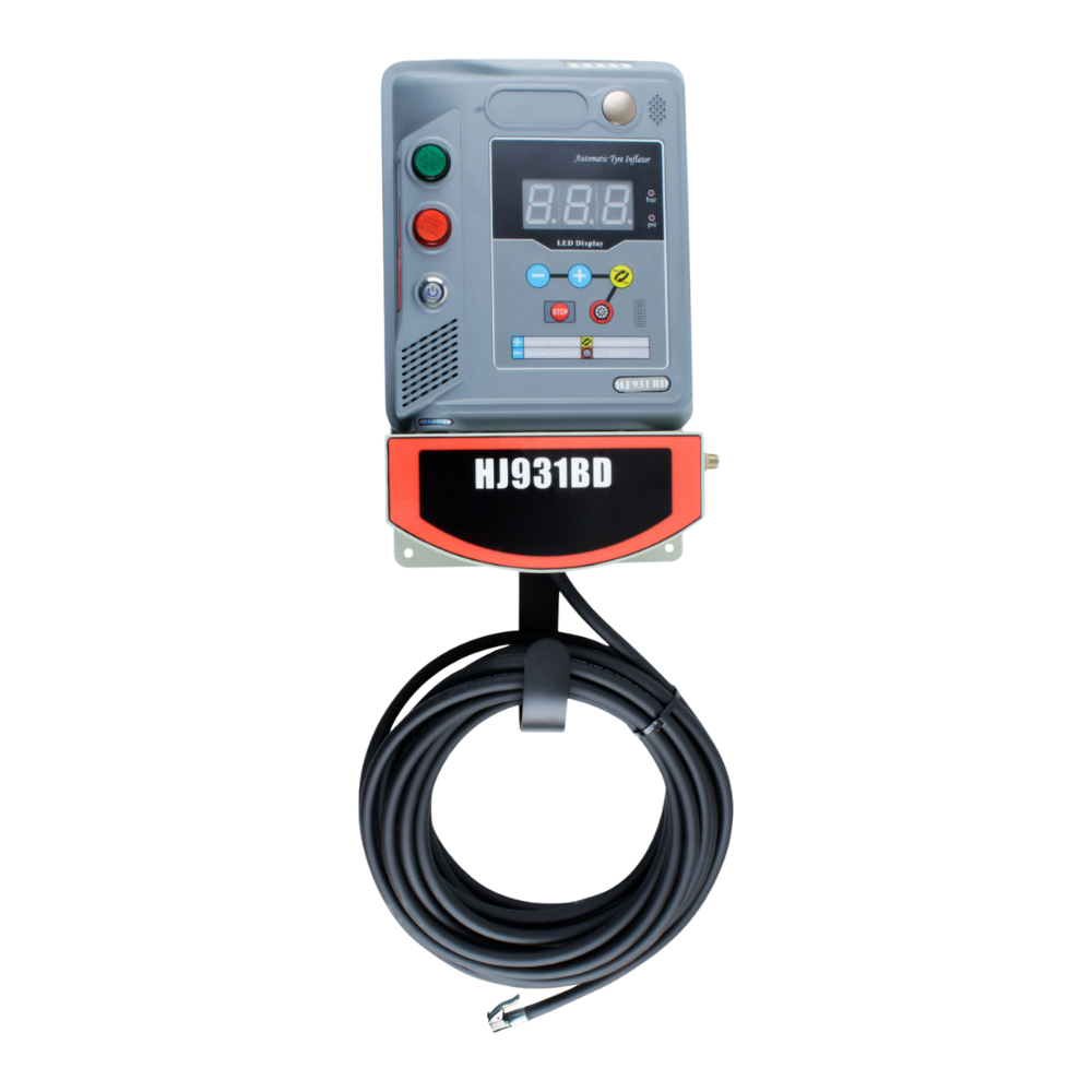 INFLADOR PARA COLGAR CON DISPLAY LED HJ931BD  -  AUTOMOTRIZ