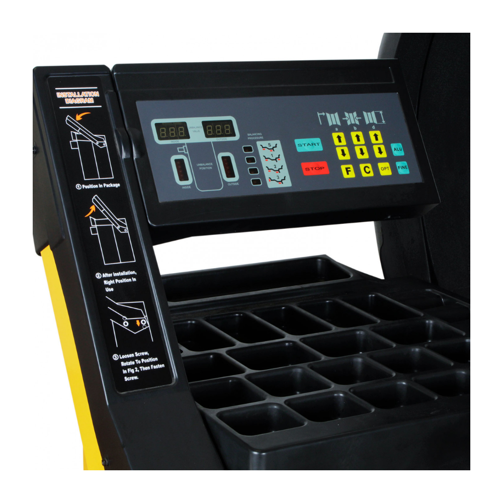 BALANCEADORA DE RUEDAS U-100 -  AUTOMOTRIZ
