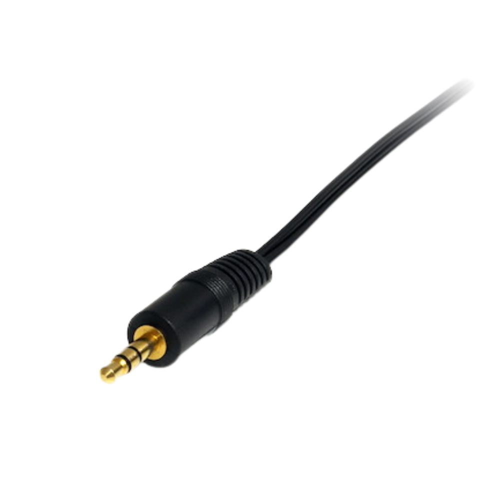 CABLE PLUG 3.5 ST. A 2 PLUG RCA