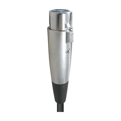CABLE MICROFONO BALANCEADO 6MM PLUG CANNON A JACK CANNON 10MTS