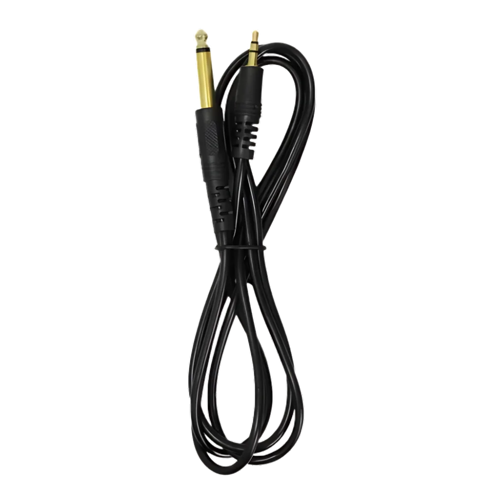 CABLE PLUG ST 3.5mm A PLUG MONO 6.3mm 1.8MT