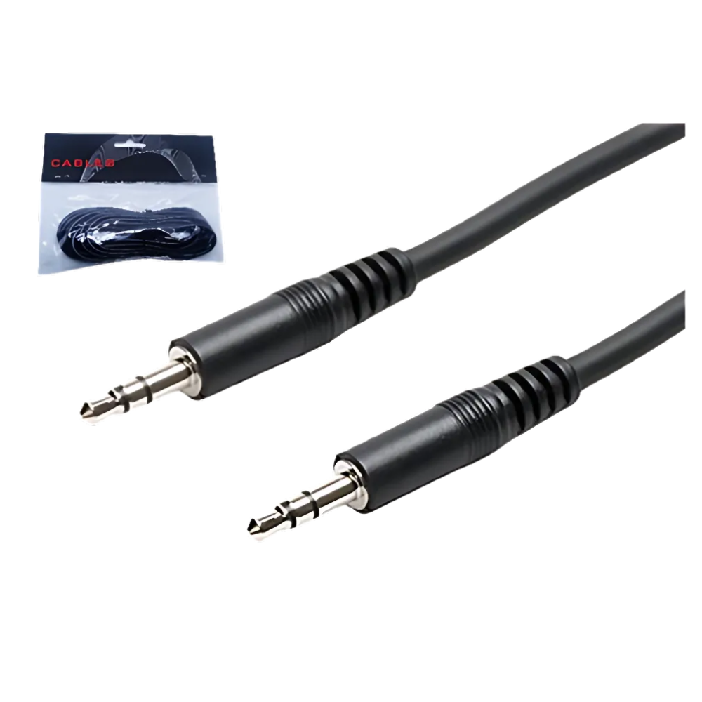 CABLE PLUG 3.5mm ST. A PLUG 3.5 STEREO 3.6MTS.