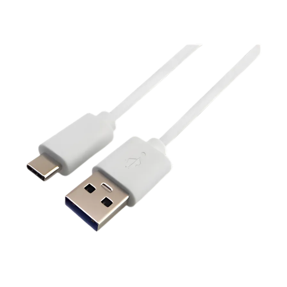 CABLE USB T/C A USB T/A 1MT. MALLA ALUMINIO