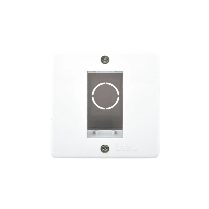 Hydrobox sobrepuesto IP20 1 módulo, blanco