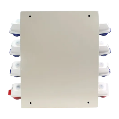 Tablero industrial metálico con parada de emergencia 380/ 220V-32A