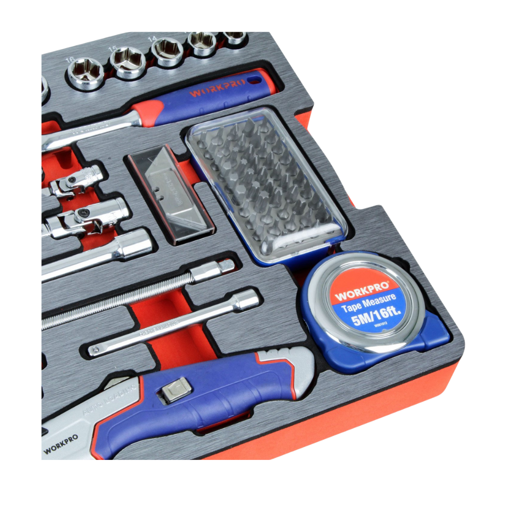 JUEGO DE HERRAMIENTAS COMBINADAS 110 PIEZAS