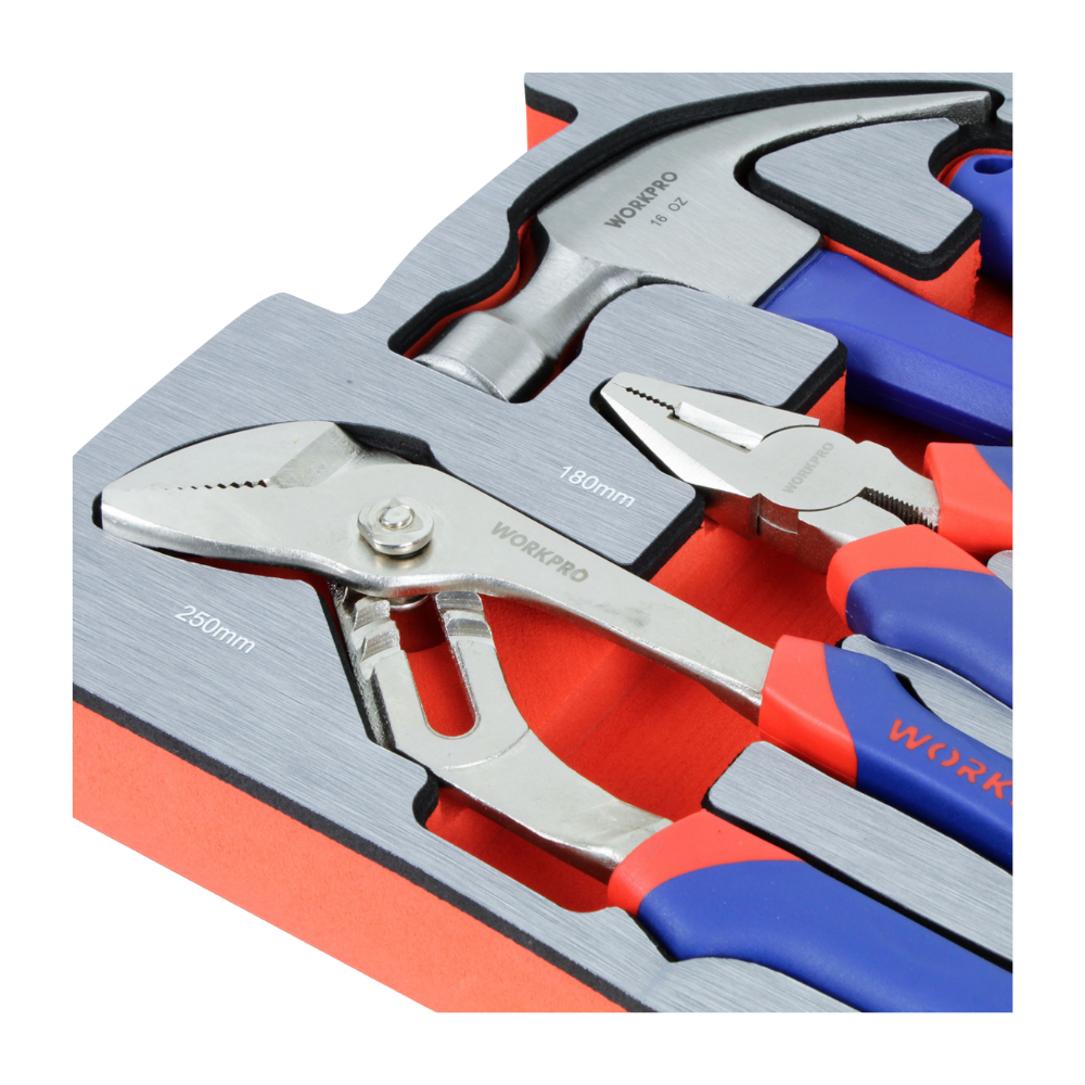 JUEGO DE HERRAMIENTAS COMBINADAS 110 PIEZAS