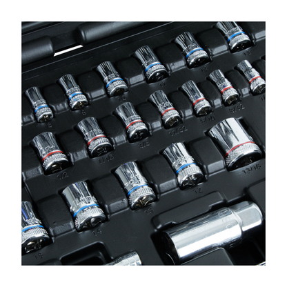 JUEGO DADOS COMBINADOS 1/4 3/8 101 PIEZAS