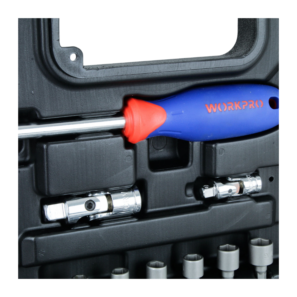 JUEGO DADOS COMBINADOS 1/4 3/8 101 PIEZAS