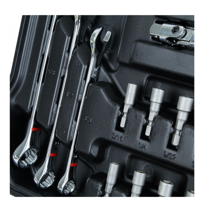 JUEGO DADOS COMBINADOS 1/4 3/8 101 PIEZAS